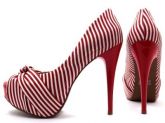 SAPATO PEEP TOE MEIA PATA