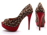 SAPATO PEEP TOE MEIA PATA